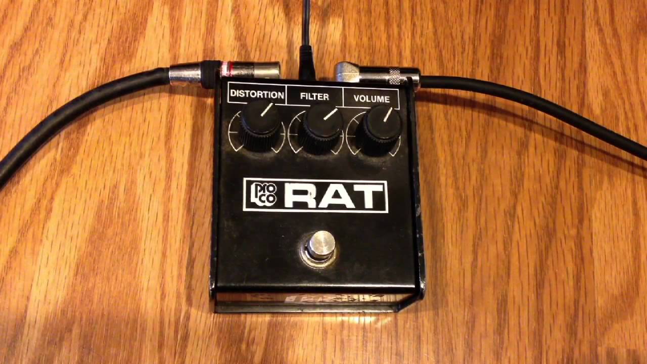 Vintage 1986 ProCo Rat - YouTube