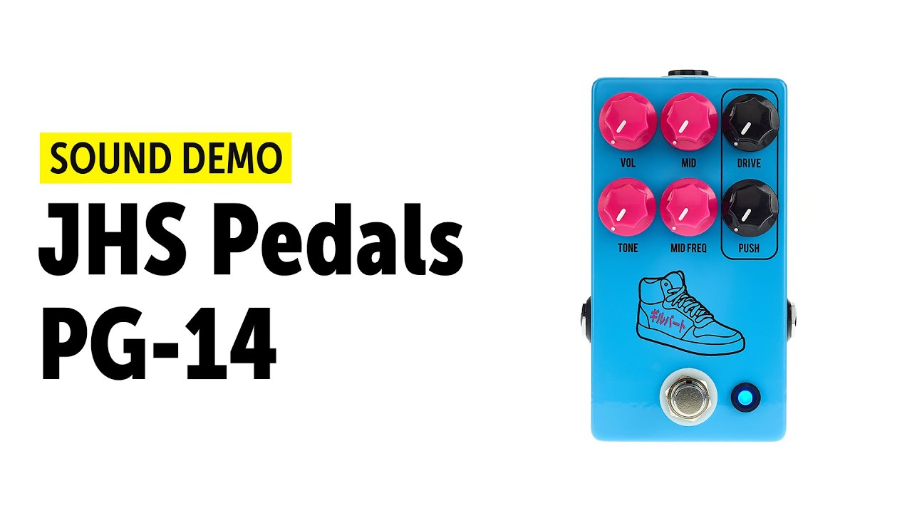 最新のポールギルバートになるにはコレが必要！？JHS Pedals「 PG-14
