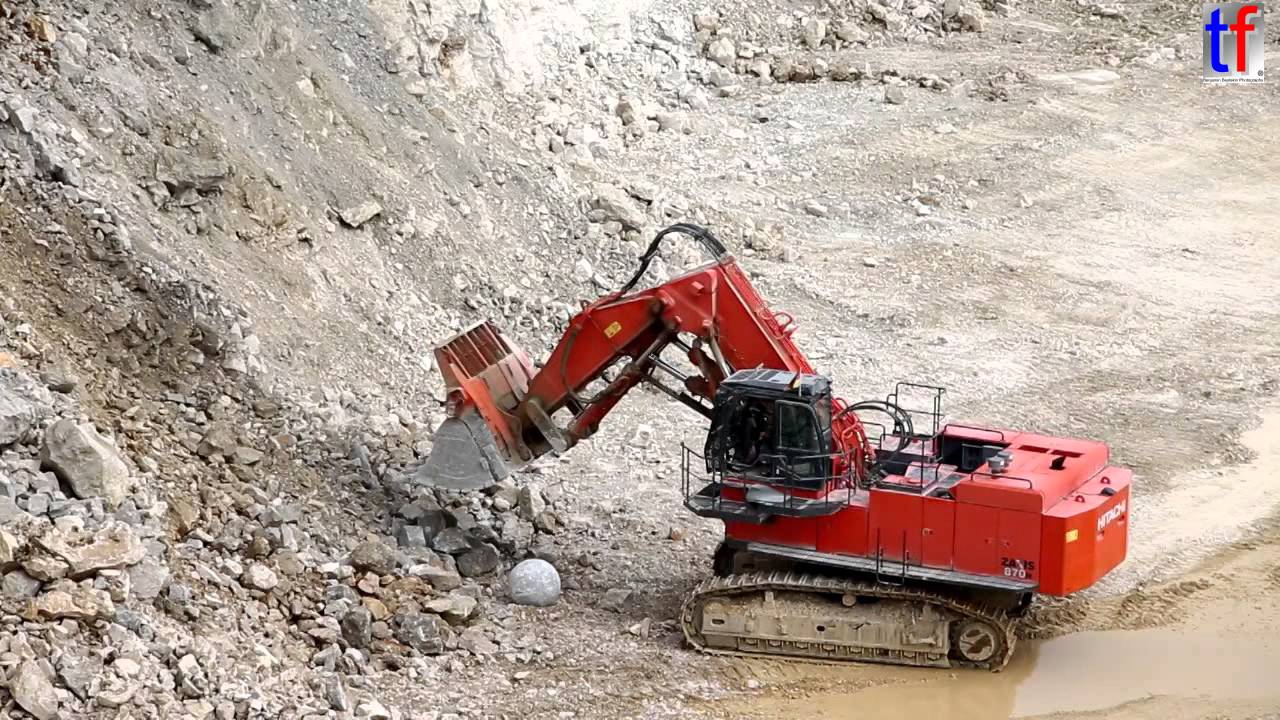 Hitachi ZX870H-3 LD - Front Shovel w. Crusher Ball / Fallkugel