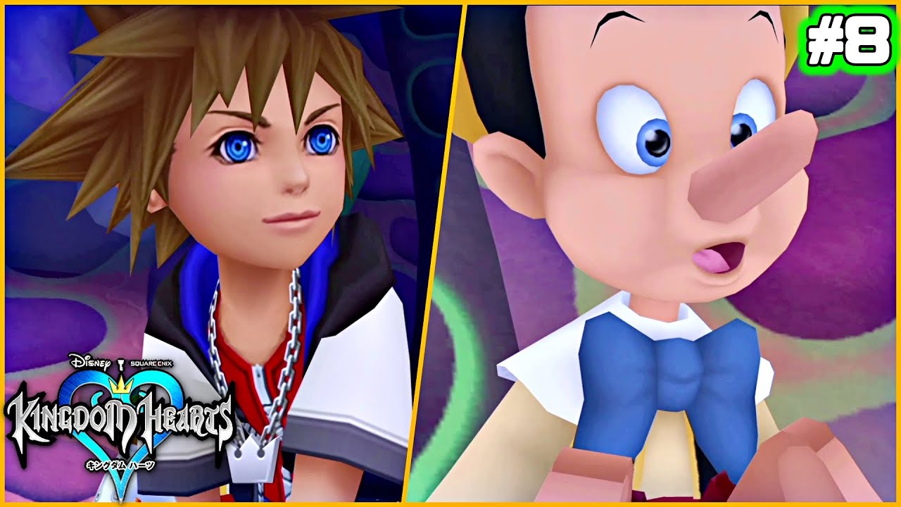 ピノキオとソラ達の冒険旅行【キングダムハーツ／HD1.5+2.5】＃8 - YouTube