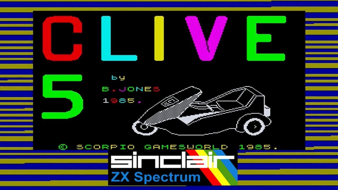 ZX Spectrum Games - C5 Clive - YouTube