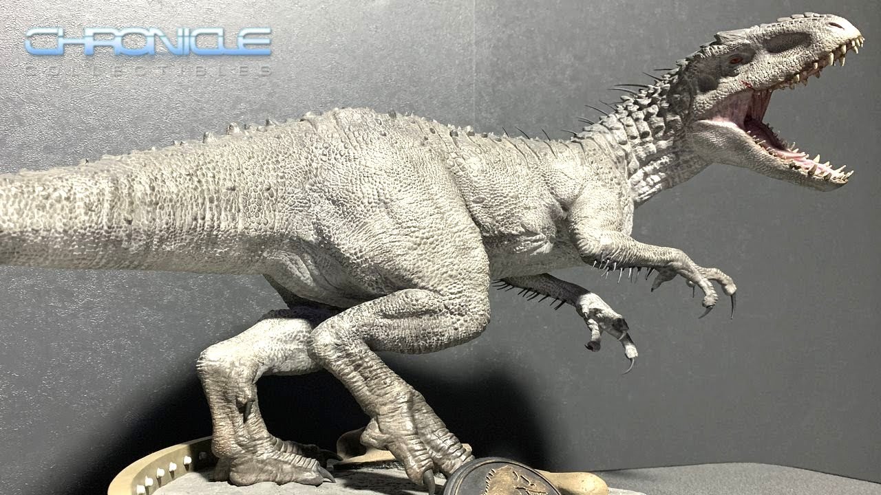 Indominus Rex Figure (by CHRONICLE) is here!! Jurassic World - YouTube