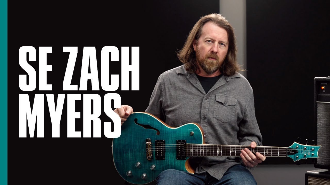 日本語字幕付き】The SE Zach Myers | Demo | PRS Guitars Japan - YouTube
