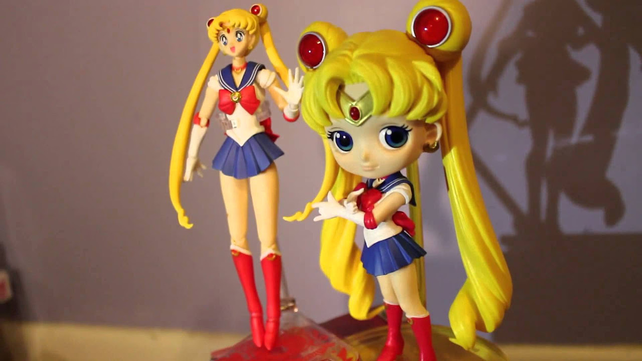 Sailor Moon Qposket Figure and News Unboxing セーラームーン - YouTube