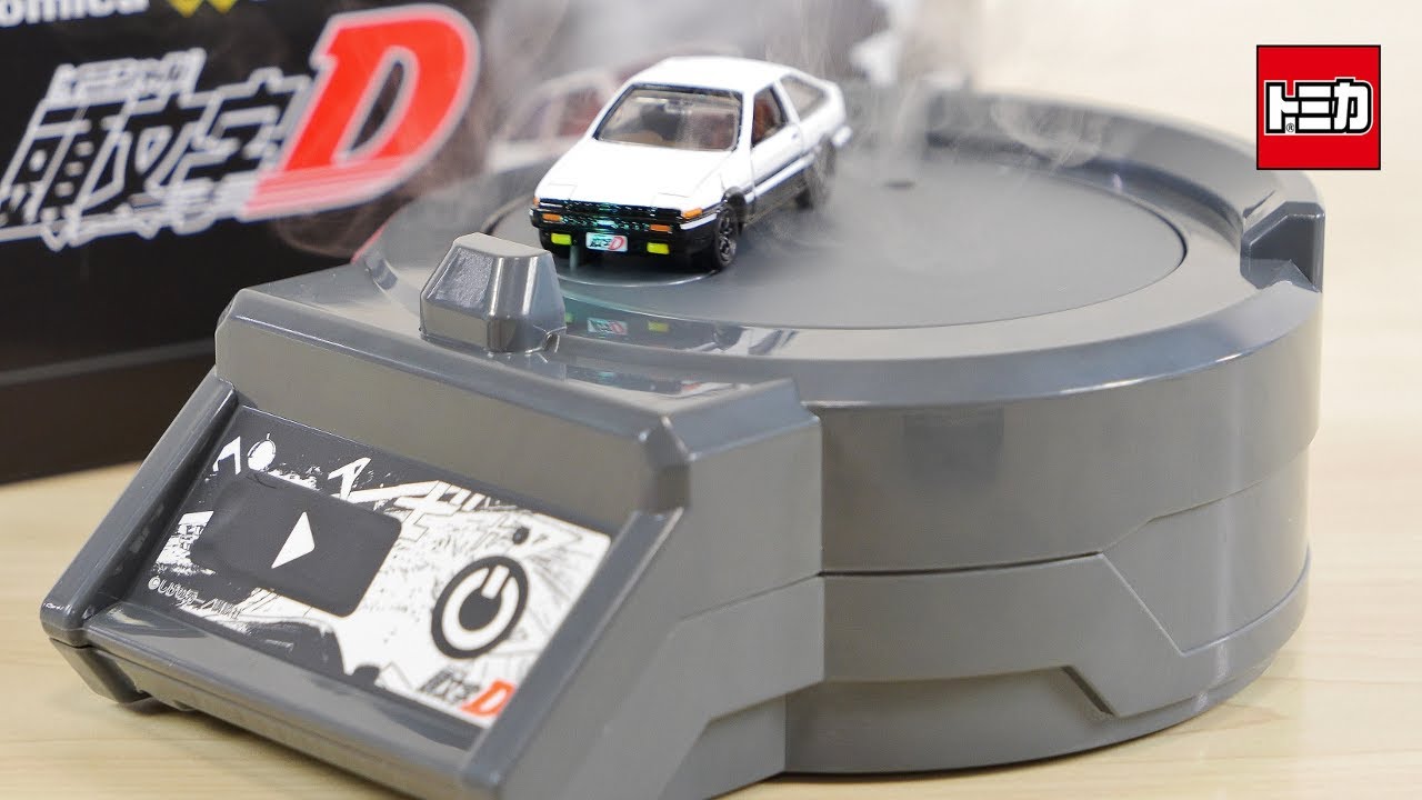 Drifting while emitting smoke! Tomica Premium DRIFT TURN STAGE