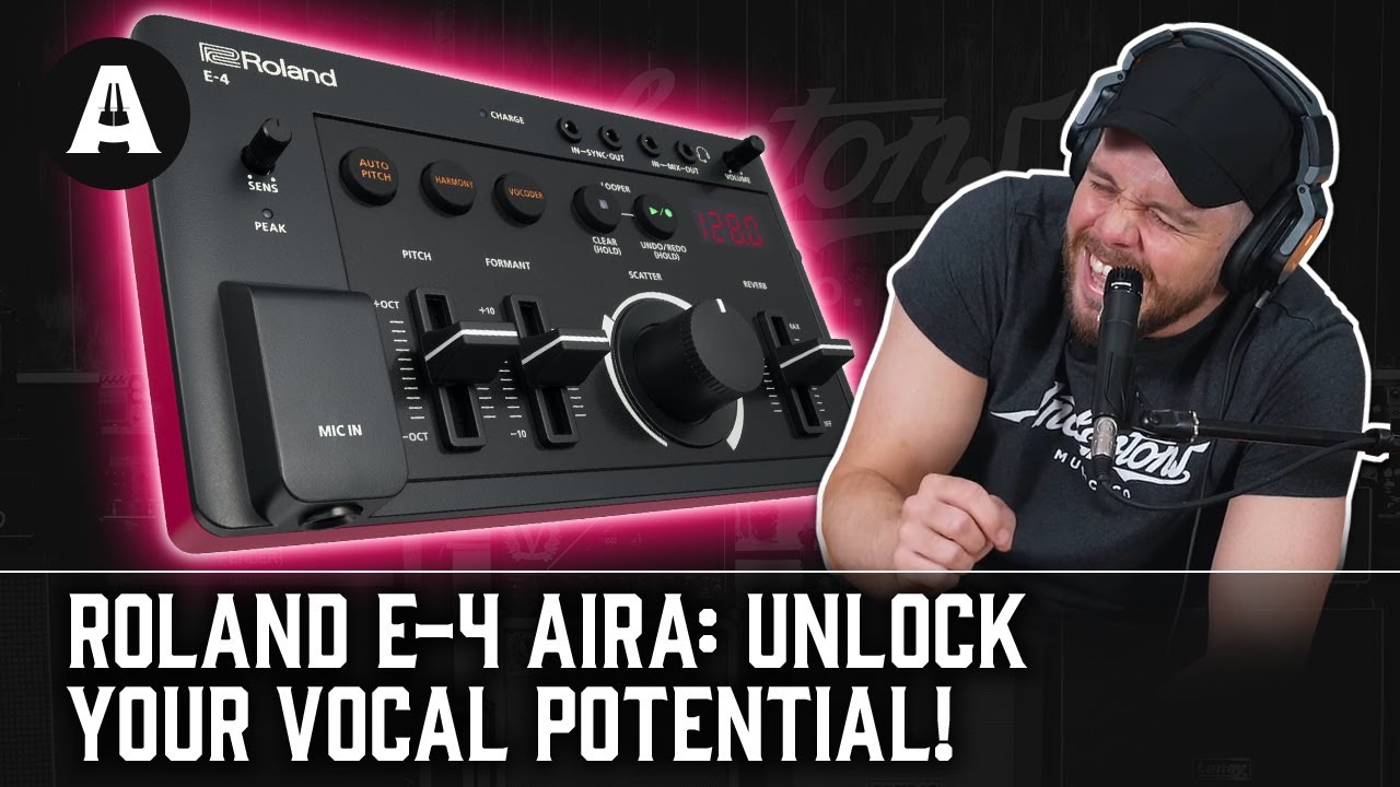 Roland E-4 AIRA Compact Voice Tweaker - Auto-Pitch, Vocoder