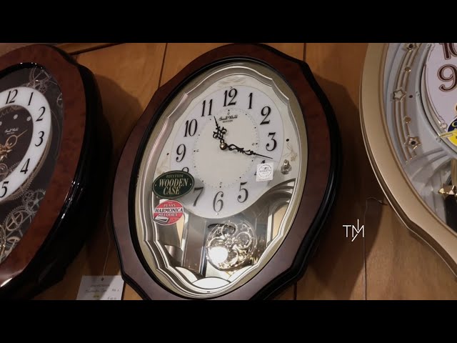 RHYTHM Harmonic Juliet Clock - 4MJ444WU06 （スモールワールド