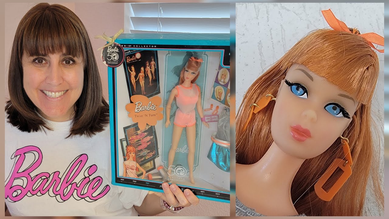 Barbie 1967 Reproduction Twist 'N Turn Box Opening - YouTube