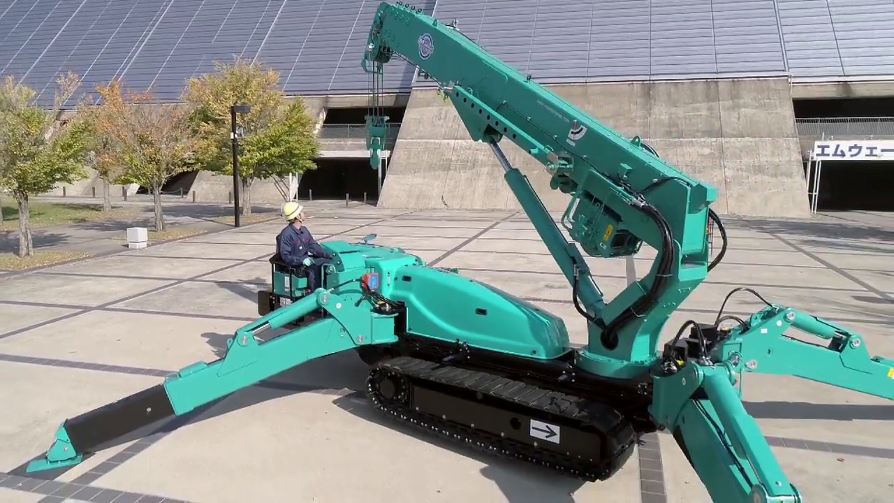 MAEDA MINI CRANE MC815C - YouTube