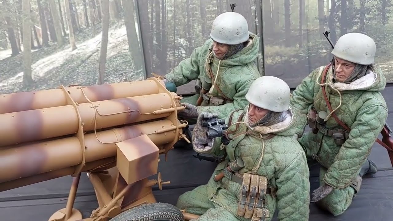 Fallschirmjager On The Eastern Front 1/6 Scale Dragon Did Figures