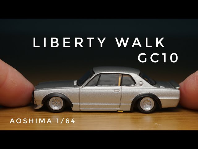 1/64 Aoshima Grand Champion Liberty Walk Hakosuka Liberty Walk