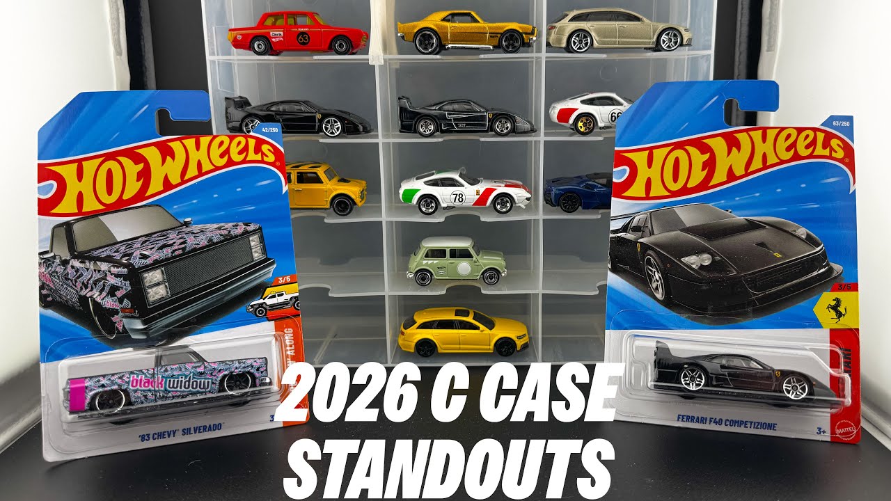 Lamley Unboxing: Hot Wheels 2026 C Case — Standout Models - YouTube