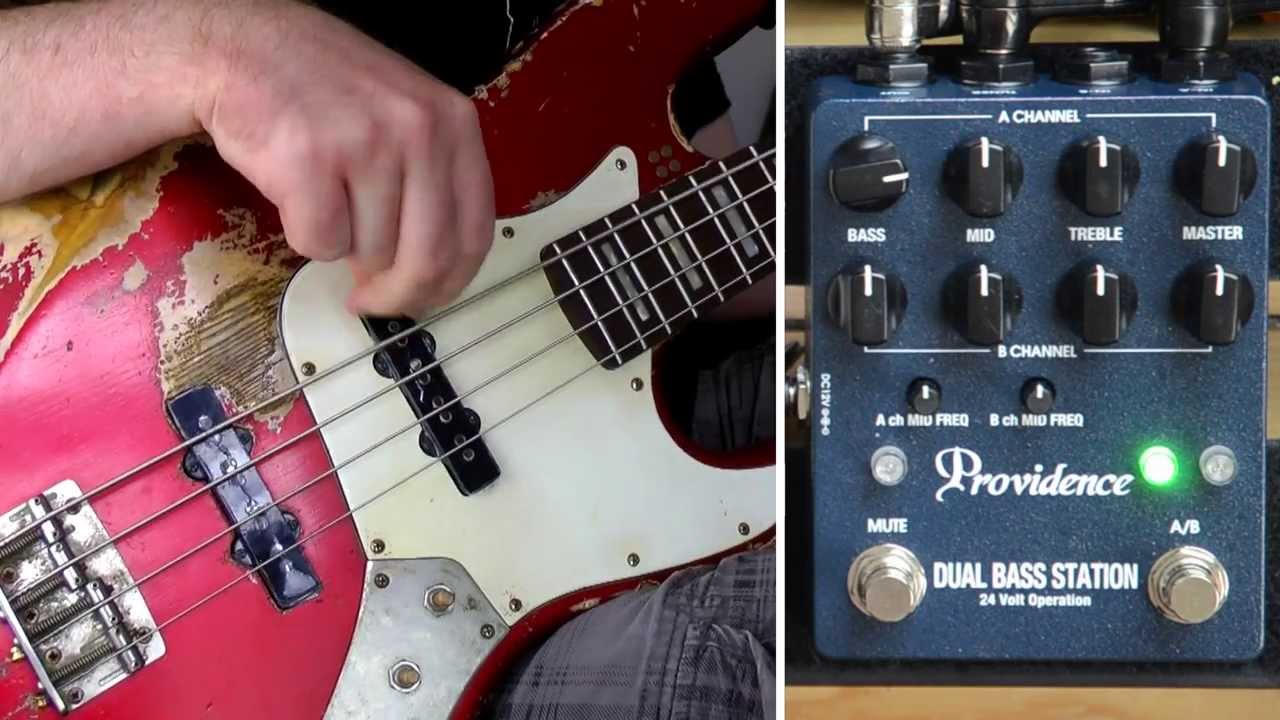 PROVIDENCE DUAL BASS STATION PREAMP - YouTube