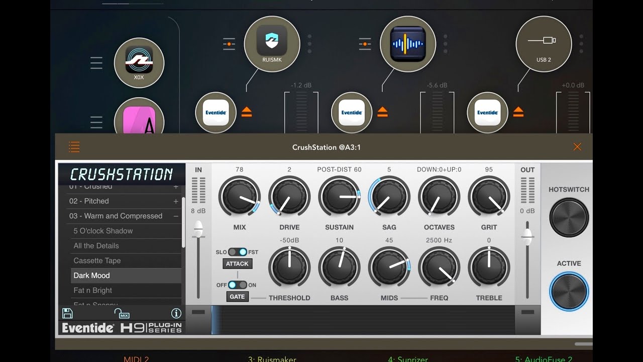 CrushStation by Eventide - Overdrive & Distortion - Demo for the