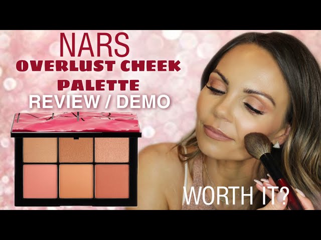 NARS OVERLUST CHEEK PALETTE REVIEW AND TRY ON - YouTube