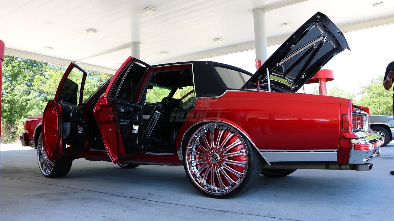 WhipAddict: Kandy Red 86' Chevrolet Caprice Brougham on Davin 26s