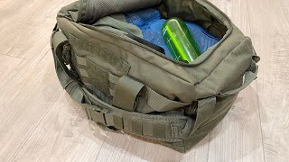 How I pack for a one-week trip with the [5.11 RUSH LBD MIKE 40L
