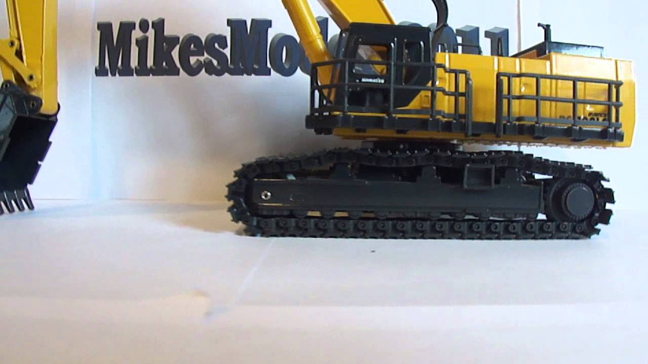 Komatsu PC1100LC-6 Excavator Review - Joal 1:50 - YouTube