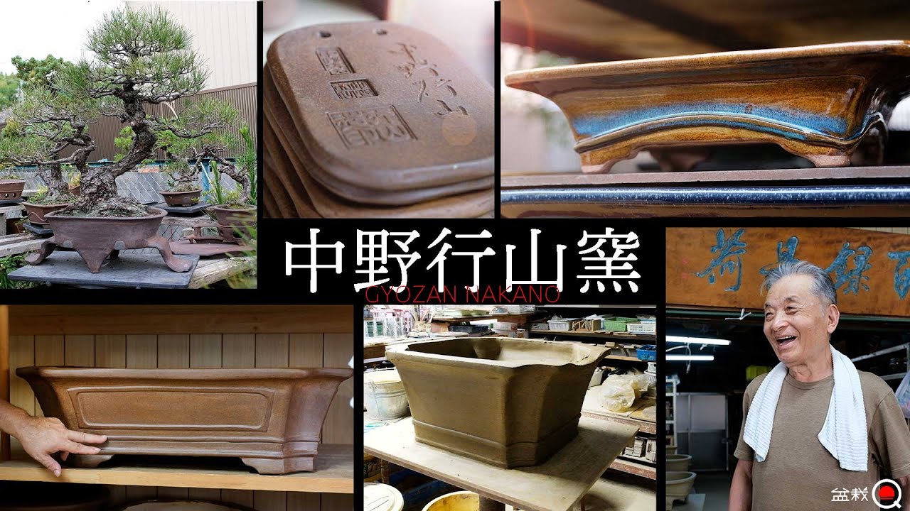 I went to the master Nakano Gyozan kiln [Bonsai Q] - YouTube