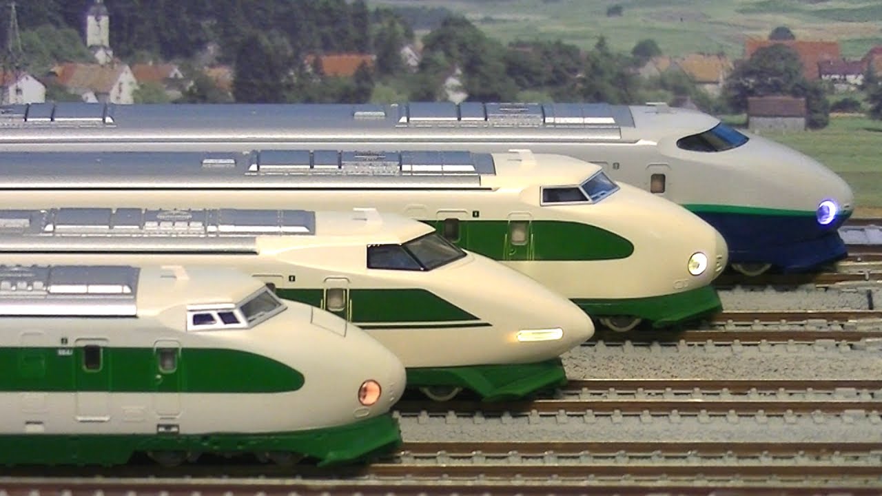 Nゲージ 新幹線 200系 4種類 KATO TOMIX Series 200 Shinkansen Trains