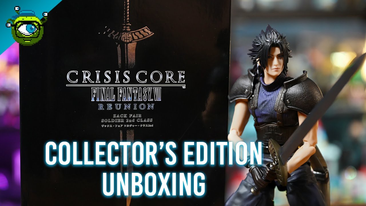 Unboxing Crisis Core: Final Fantasy VII Reunion HERO EDITION
