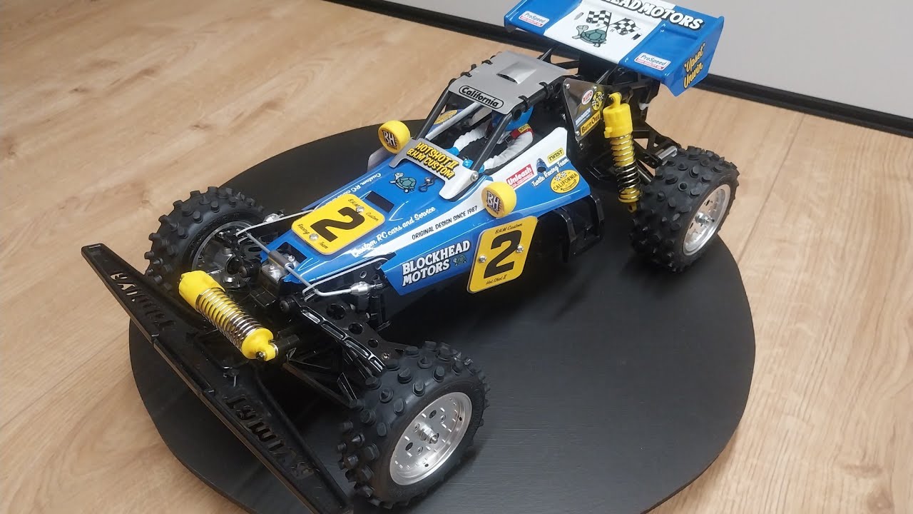 tamiya hotshot 2 blockhead motors review - YouTube