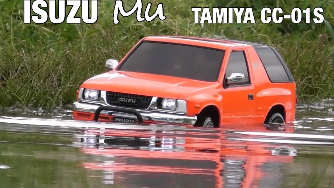 タミヤがCC-01いすゞミューが欲しくなるビデオ WANT CC-01?ISUZU MU