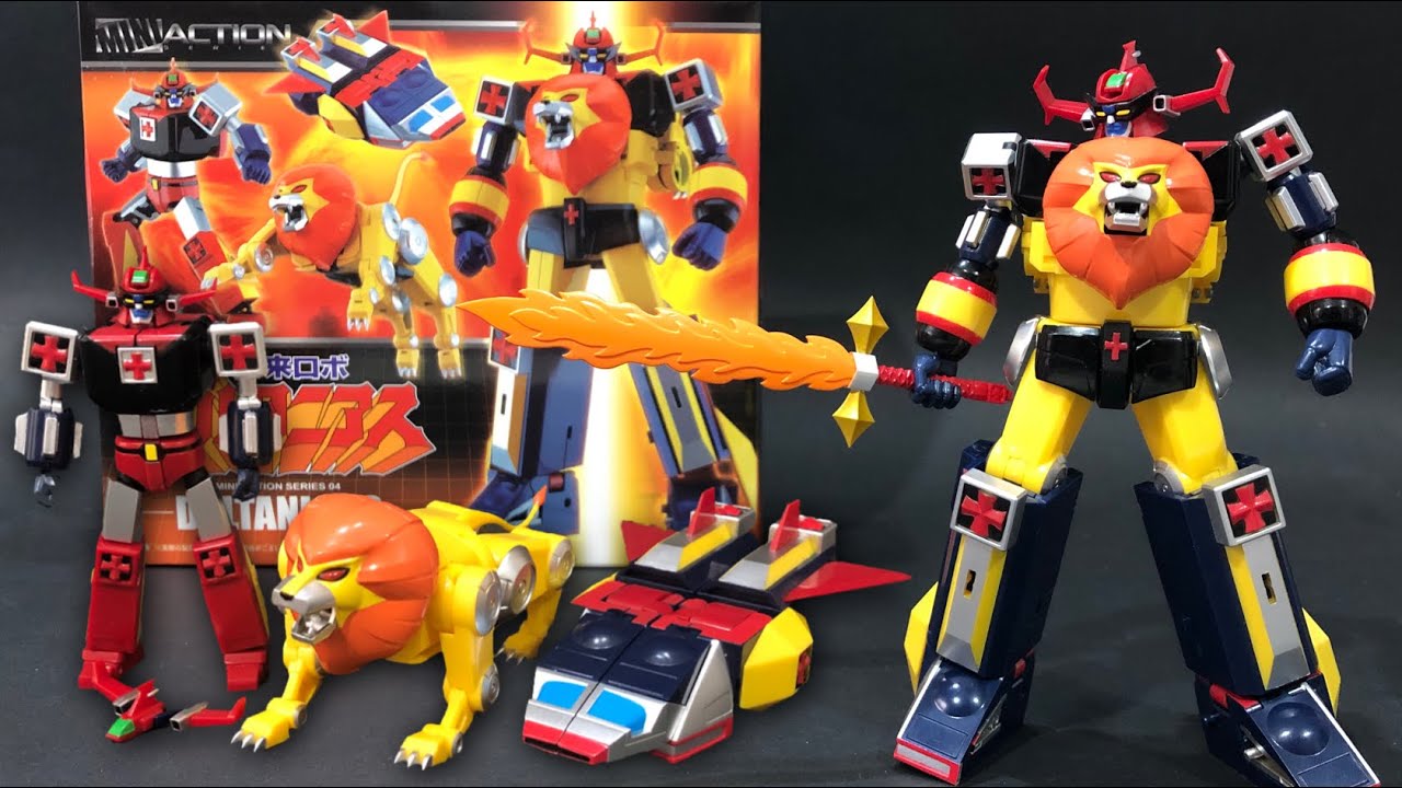 未来ロボ ダルタニアス】ミニサイズでも変形合体できる！ミニ