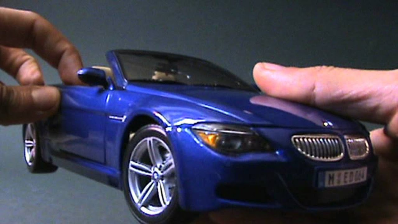1:18 Maisto BMW M6 Convertible - YouTube
