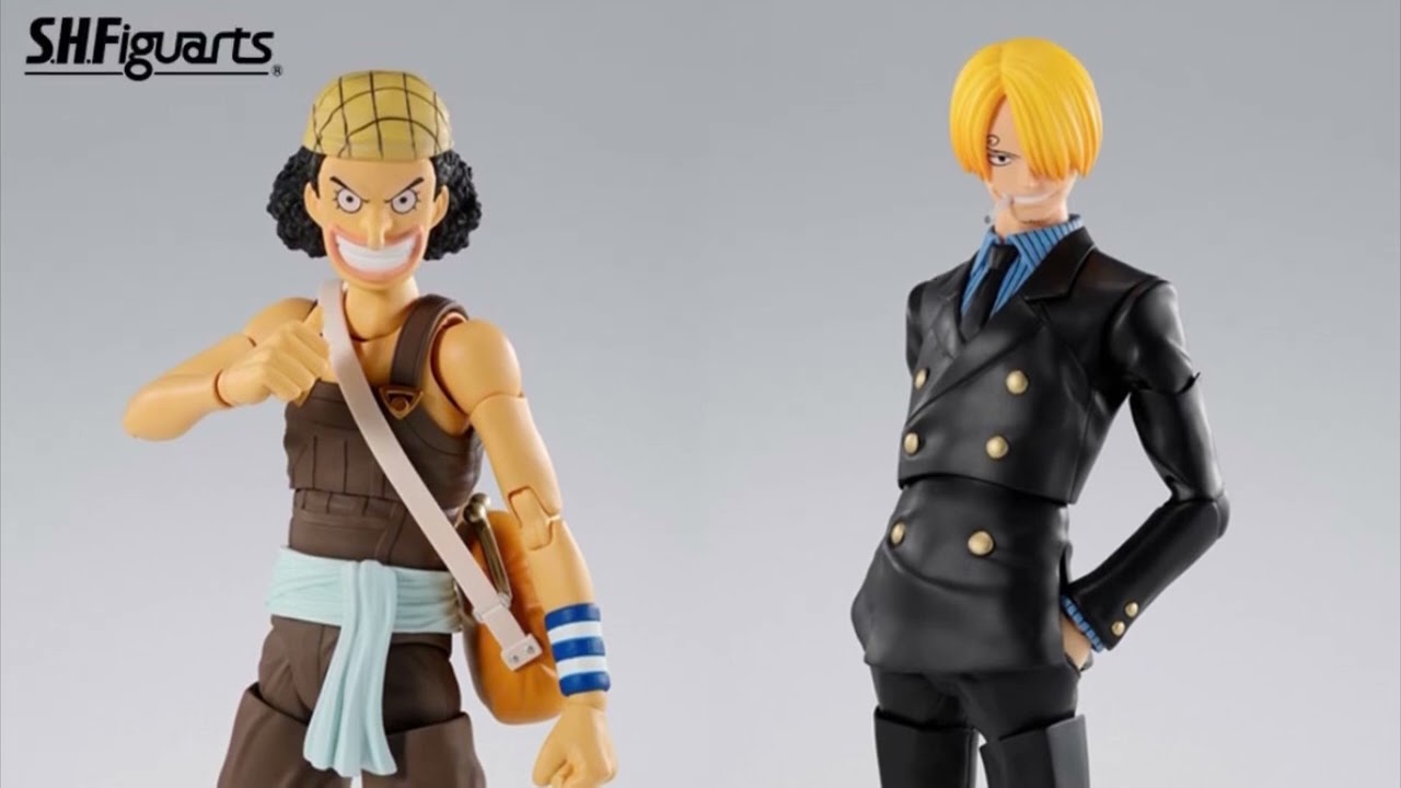 S.H. FIGUARTS ONE PIECE ROMANCE DAWN SANJI & USOPP REVEALED! - YouTube