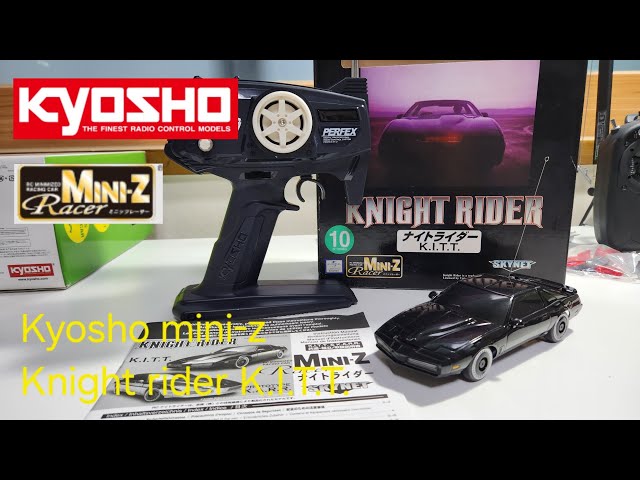 Knight rider K.i.t.t. kitt (kyosho mini-z) readyset - YouTube