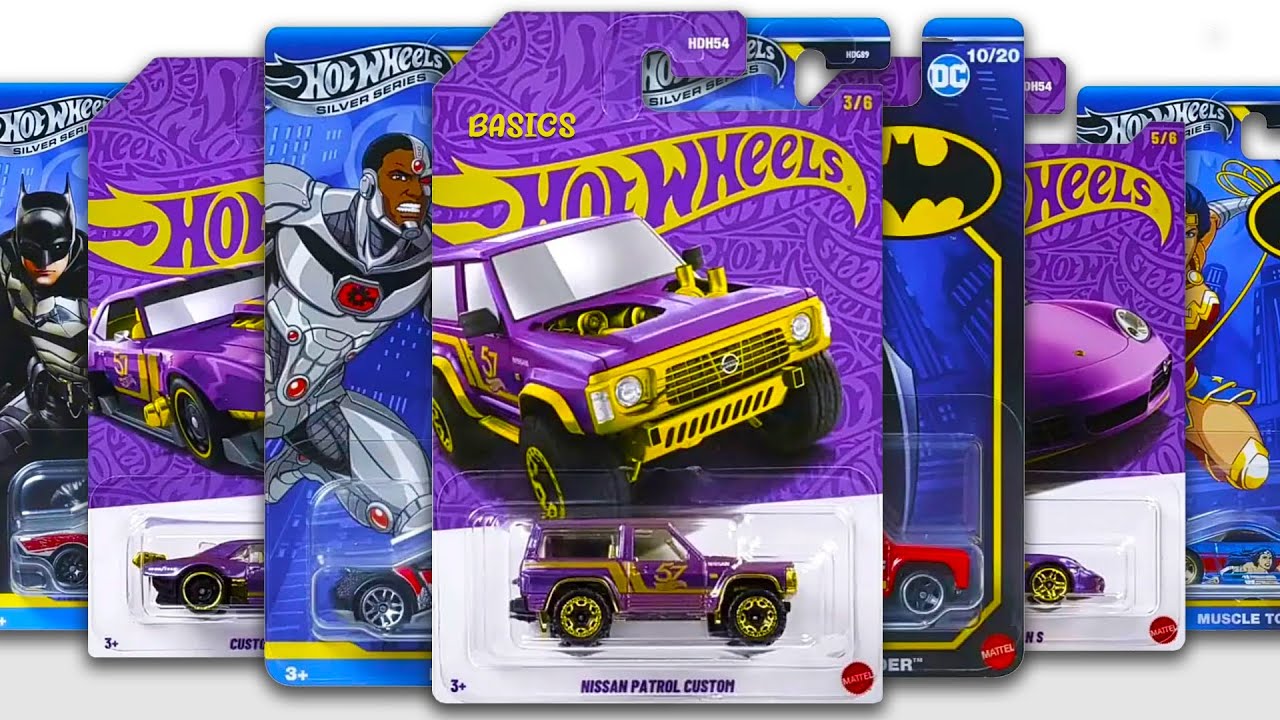 Showcase - Hot Wheels 57th Anniversary Set Mix 1 & Mix 2, Batman