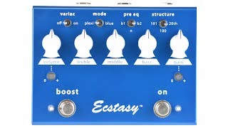 Bogner Ecstasy Blue - Bognerアンプのフラッグシップ「Ecstacy」の