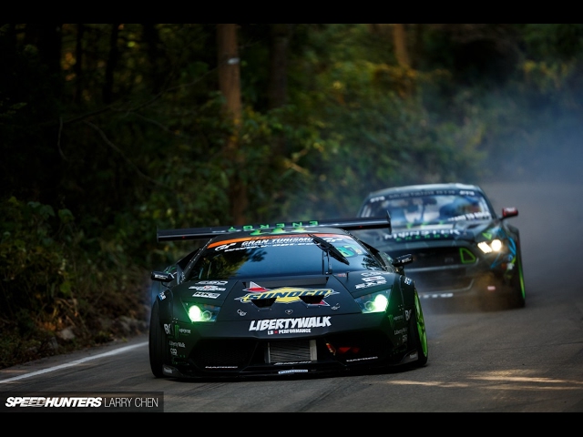 LIBERTY WALK x MONSTER ENERGY BATTLE DRIFT BEHIND THE SCENES - YouTube