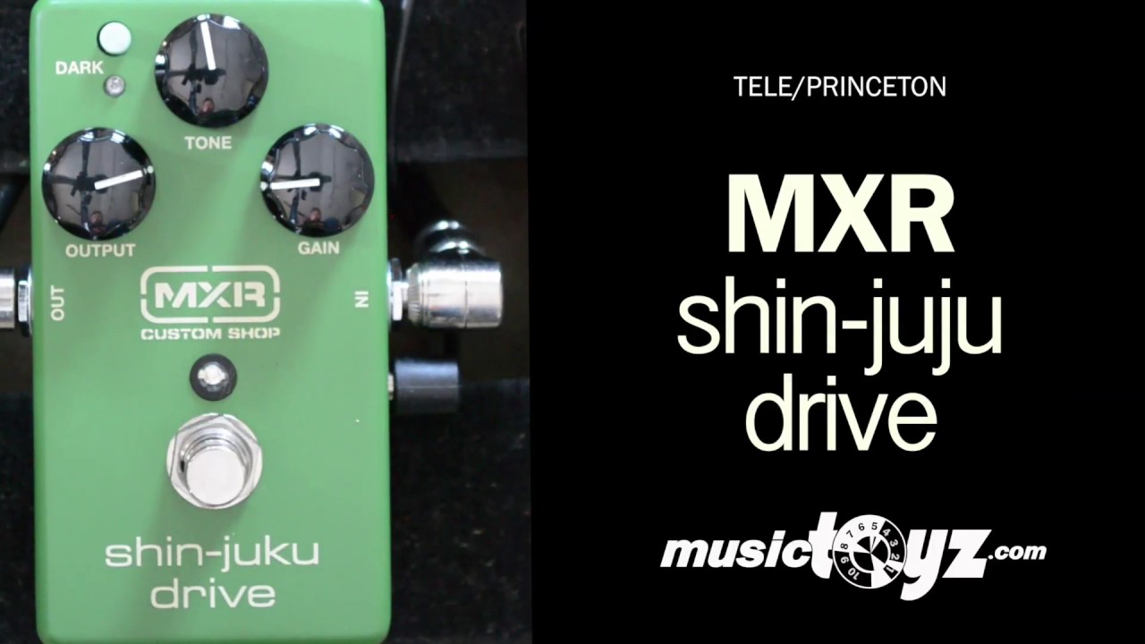 MXR Shin-Juku Drive CSP035 Guitar Dumble Overdrive Pedal - YouTube