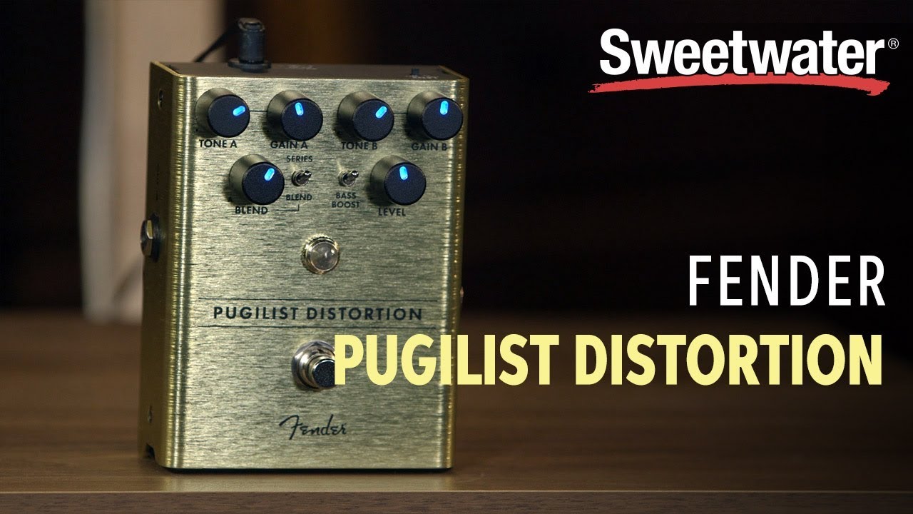 Fender Pugilist Distortion Pedal Demo - YouTube