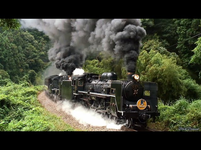 重連】SLやまぐち号 重連運転 2006年夏【蒸気機関車】 Japanese steam