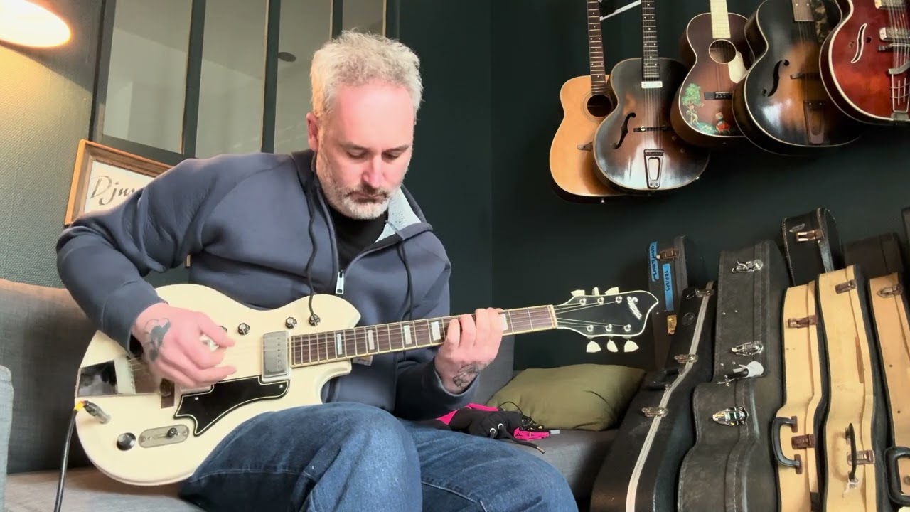 1965 Zenon ZES220 Guitar Demo - YouTube