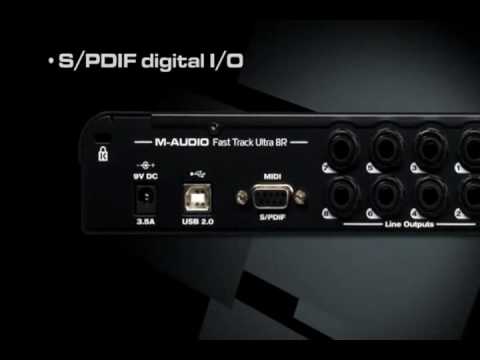 M-Audio - Fast Track Ultra 8R - YouTube