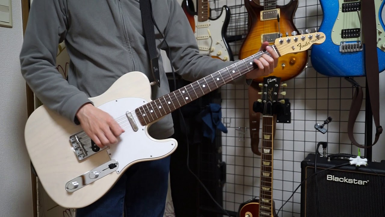 fender japan TL-71 ash (with LINDY FRALIN) - YouTube