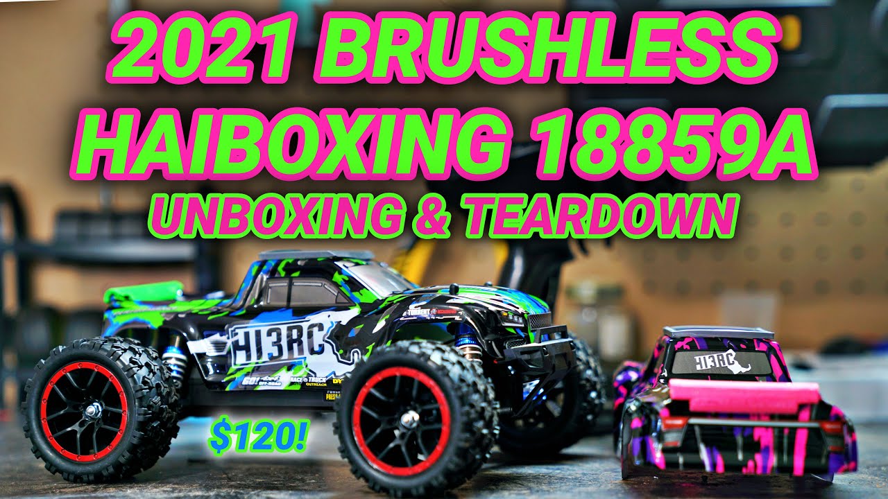 2021 HBX HAIBOXING 18859A BRUSHLESS 1/18 RC Monster Truck