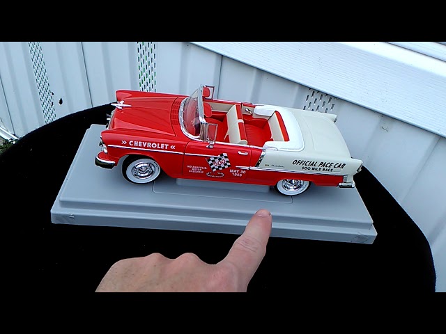 1:18 Scale 1955 Chevy Bel-Air Convertible 