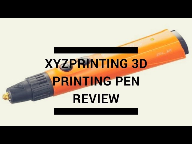 $7 3D Pen?? XYZPrinting 3D Printing Pen Review - YouTube