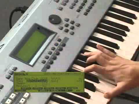 MOTIF ES 3/6 アルペジエーター活用法 - YouTube