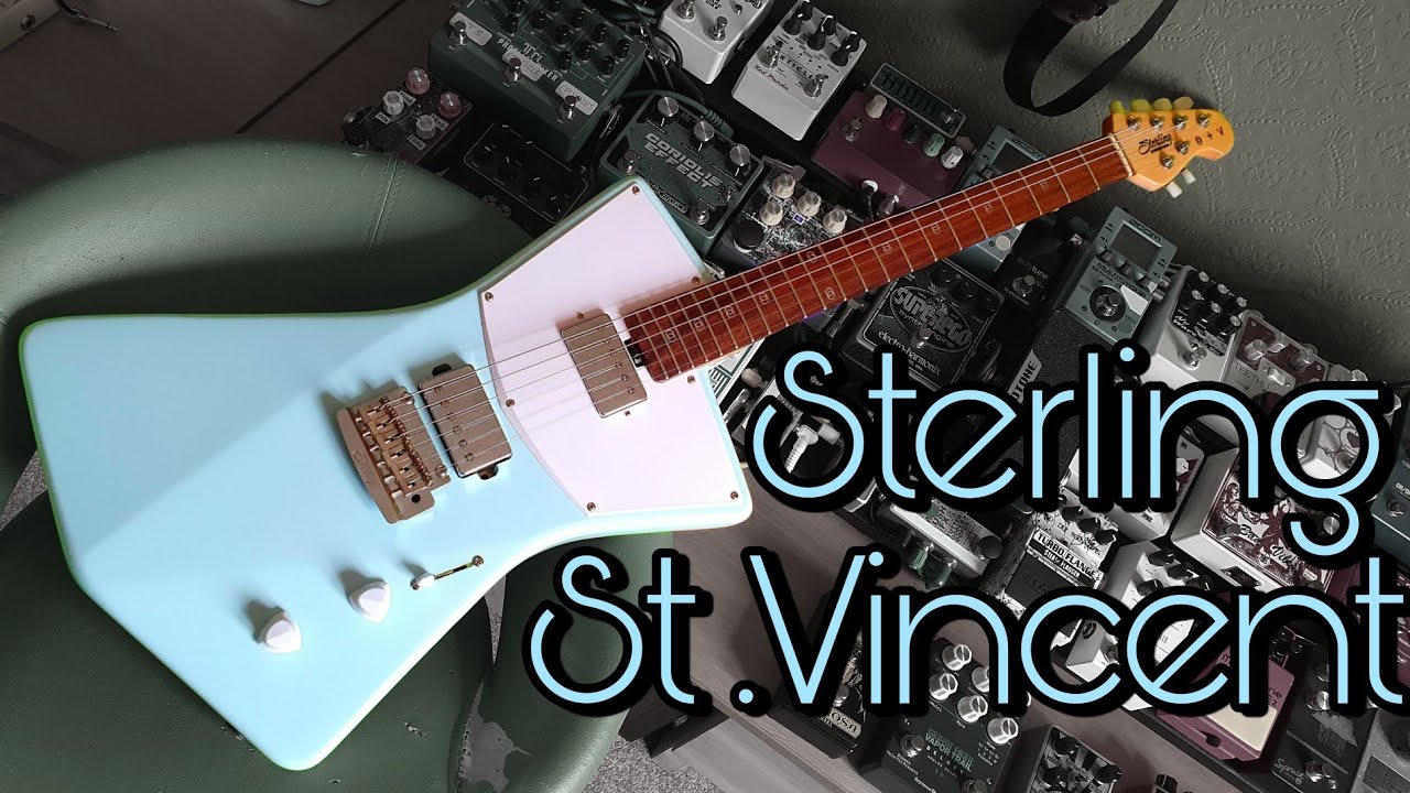 Sterling St.Vincent guitar review + demo - YouTube