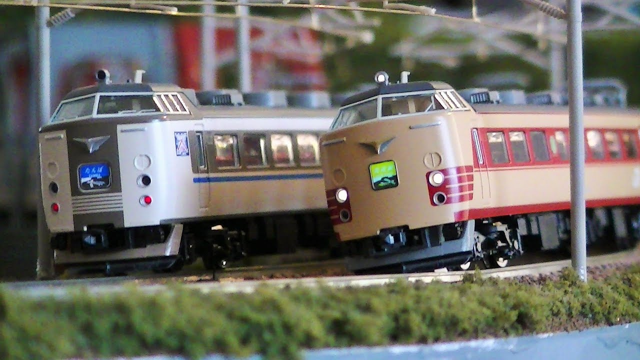 鉄道模型 Nゲージ 183・485系 特急 北近畿 JR宝塚線・福知山線Part②