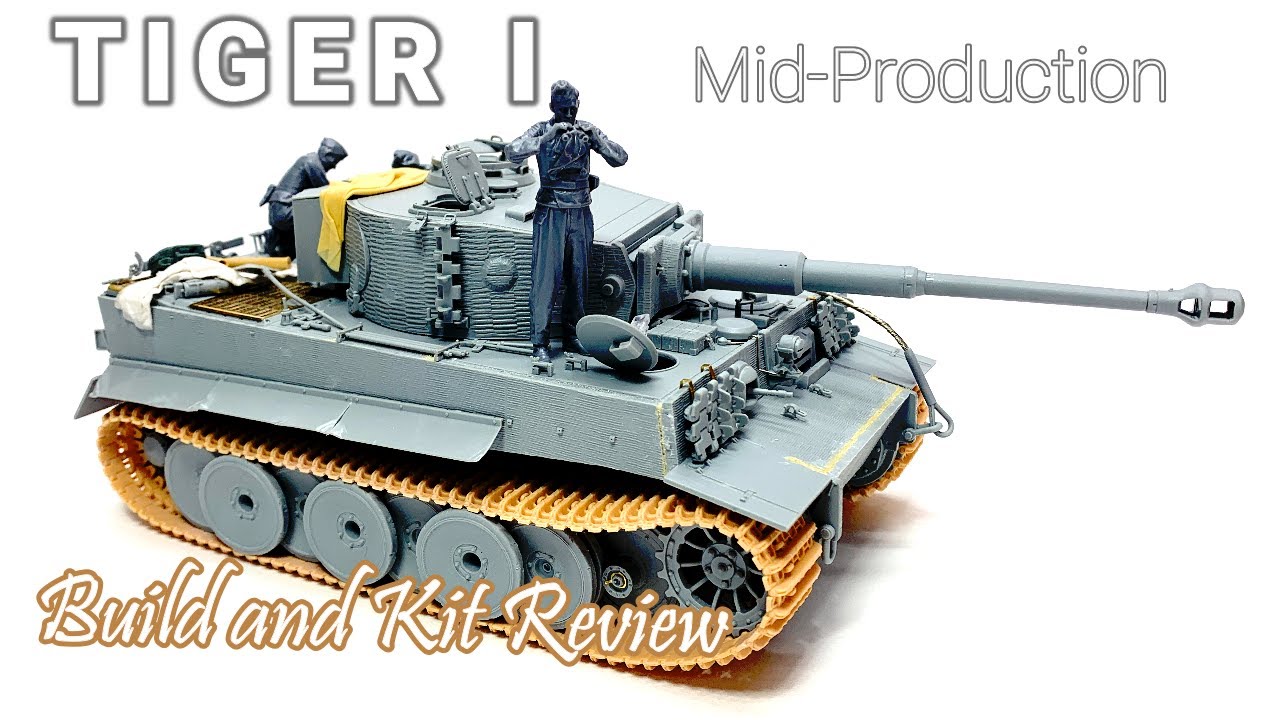 Dragon Model 1/35 Tiger 1 mid-production 【Build and Kit Review