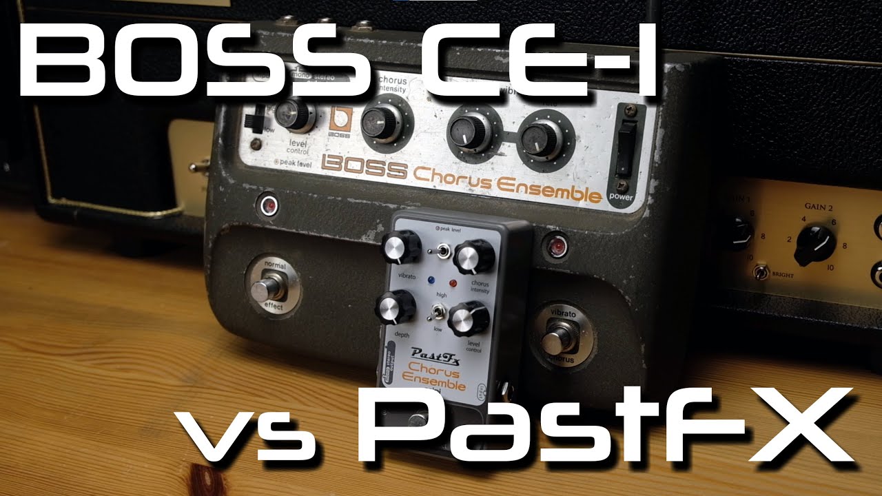 Can the PastFX Chorus Ensemble nail the legendary Boss CE-1 chorus