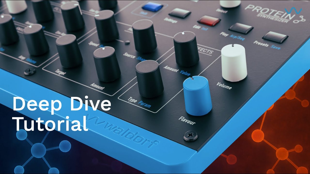 Waldorf PROTEIN Authentic Wavetable Synthesizer (ウォルドルフ