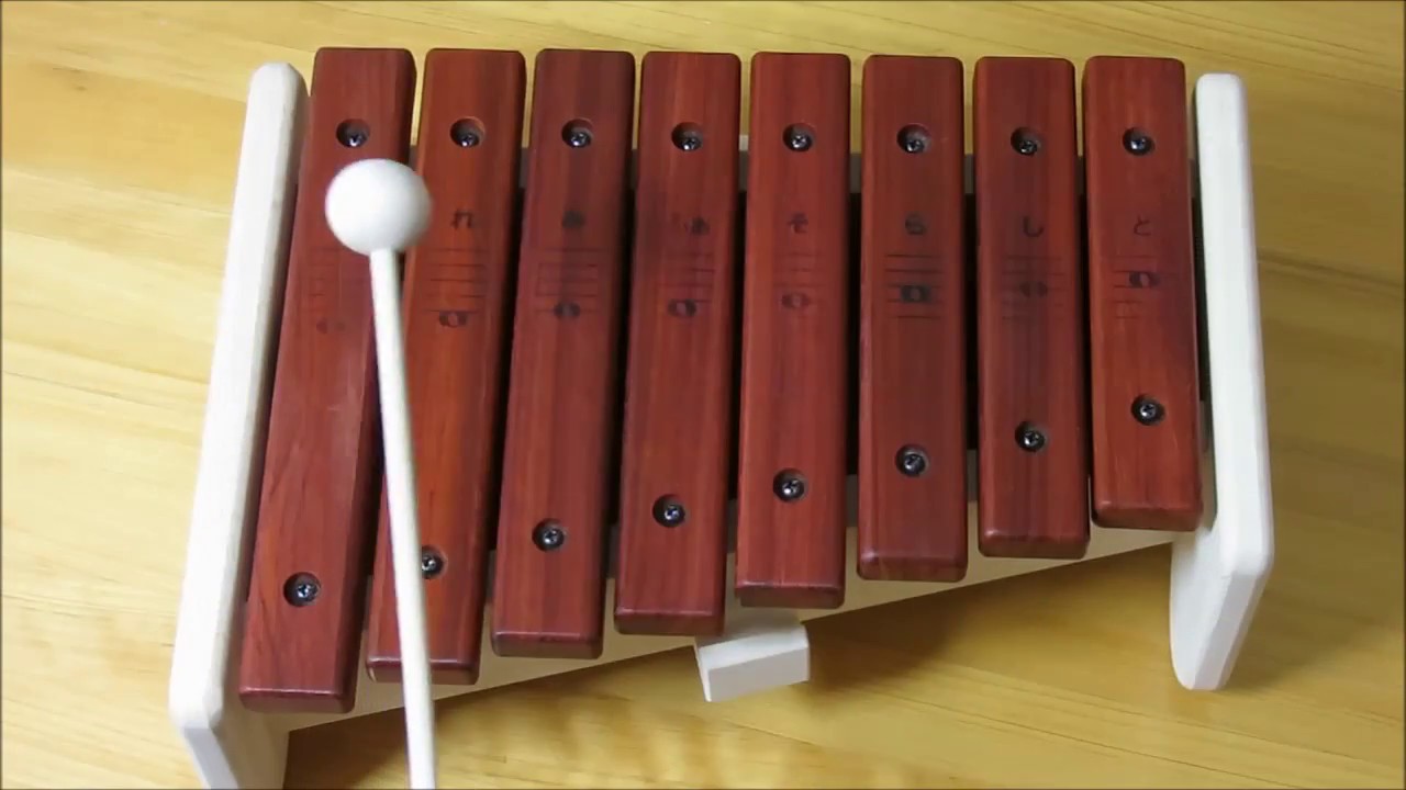 カワイ ボックスシロホン（品番9031） 演奏デモ - YouTube